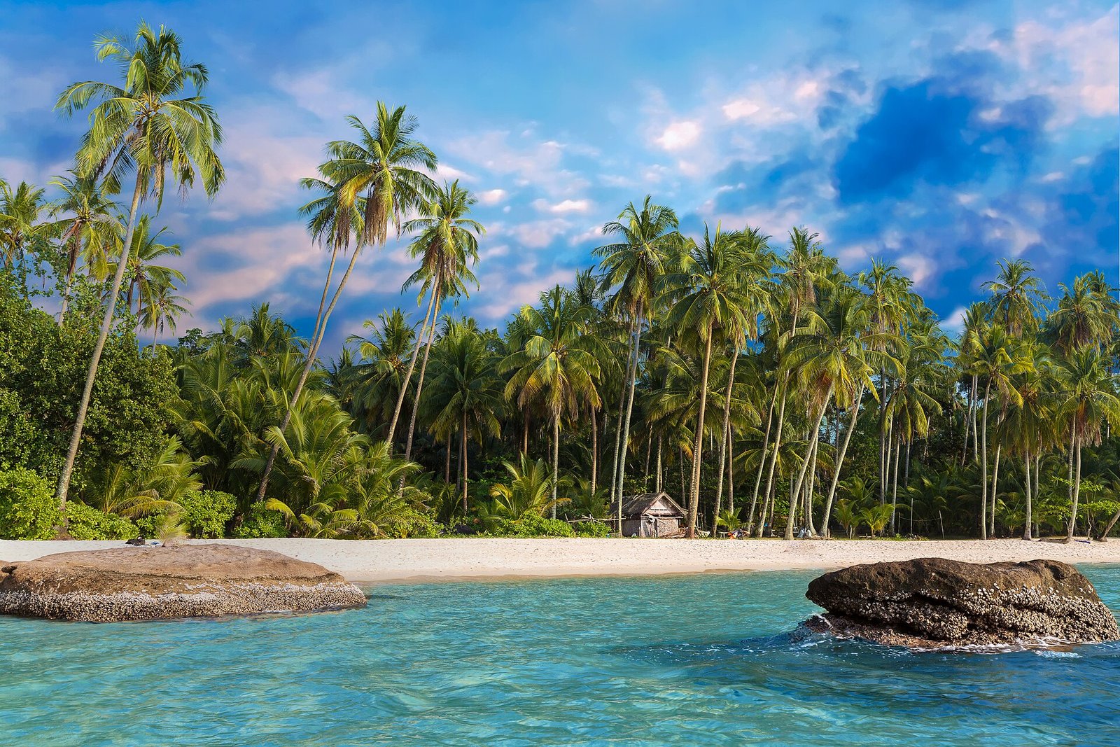 White-sand beach on Koh Kood, Thailand