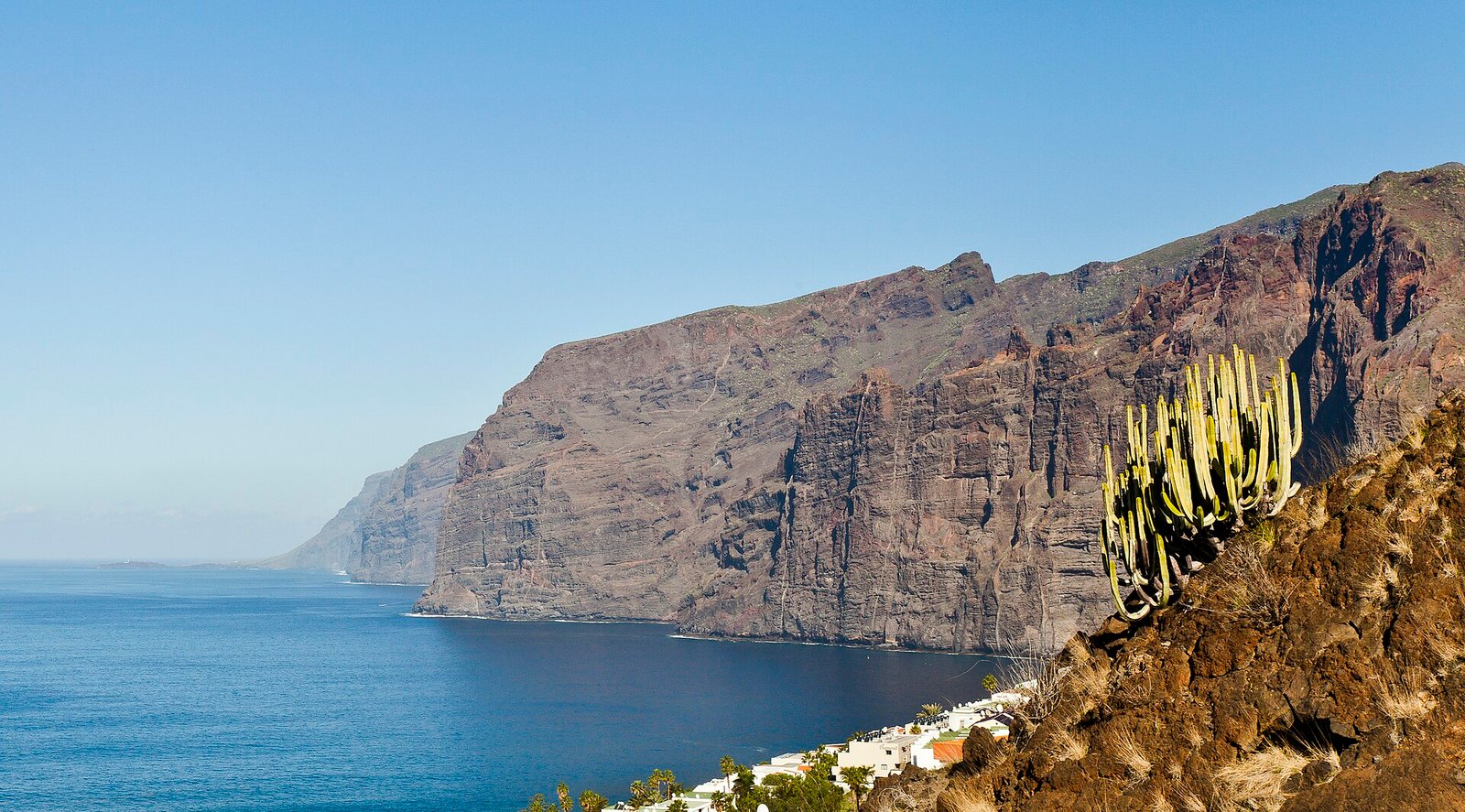 Los Gigantes cliffs on the west coast of Tenerife, Canary Islands