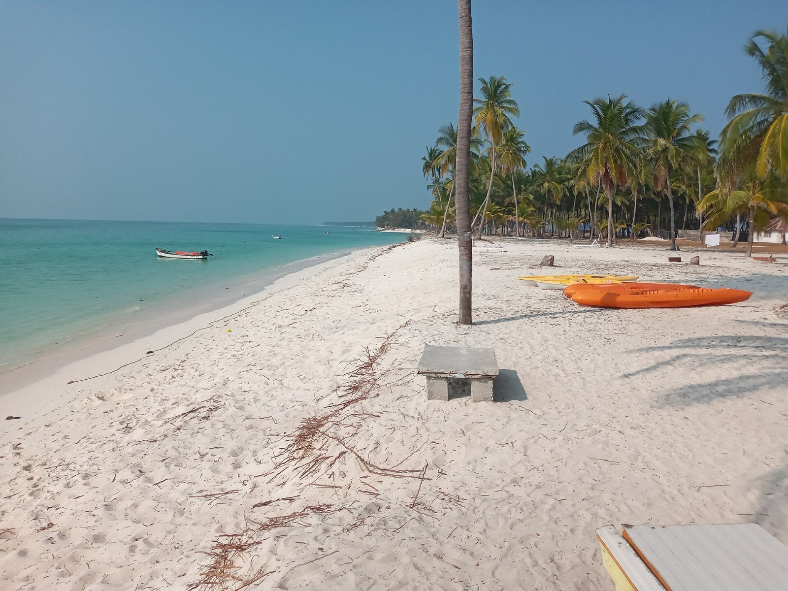 Anthan Beach, Agatti Island, Lakshadweep, gateway for permits and flights