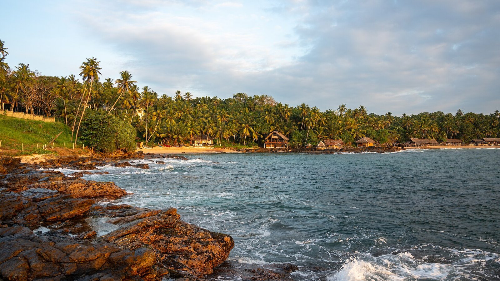 Goyambokka Beach near Tangalle on the south coast of Sri Lanka