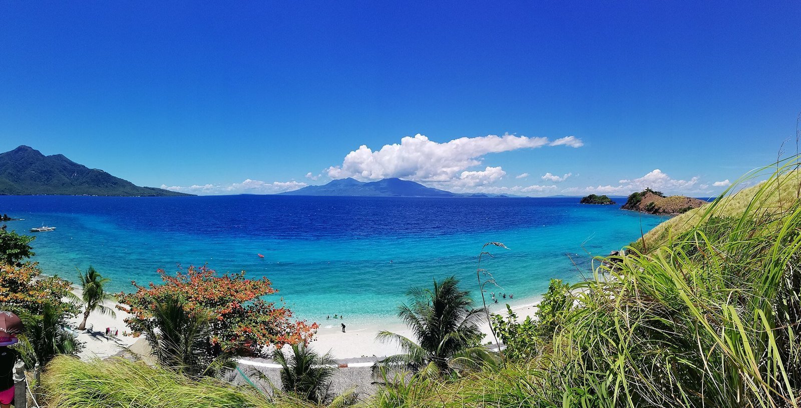 Illustrative island viewpoint near Biliran province; not a specific resort shown below