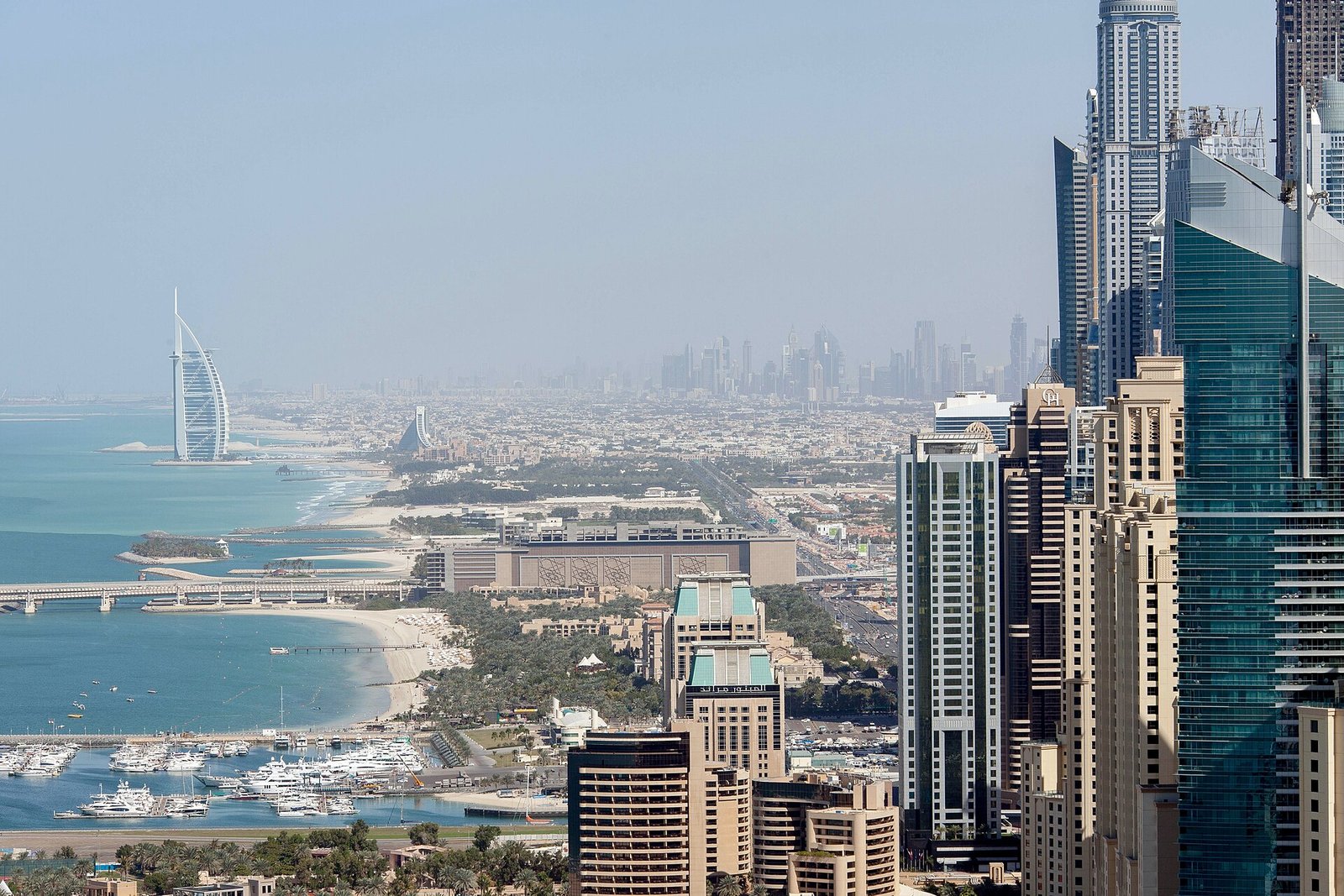 Dubai coastline — Photo: Ahmad Ardity, CC0, via Wikimedia Commons