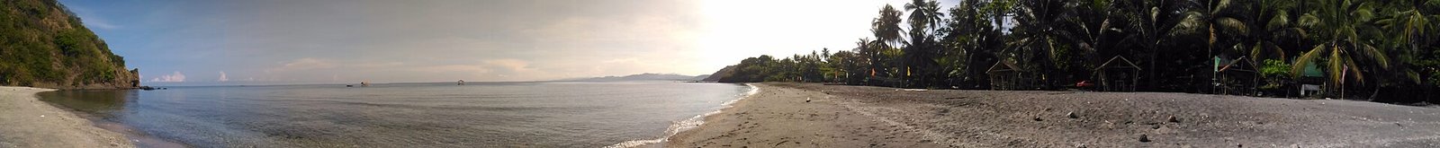 360 degree view of beach in western part of Panay — Photo: Mary Chris Lowe, CC BY-SA 4.0, via Wikimedia Commons
