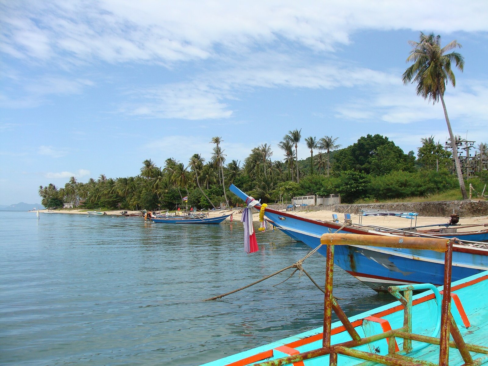 Thailand Koh Samui Island Beach — Photo: fallix, CC0, via Wikimedia Commons